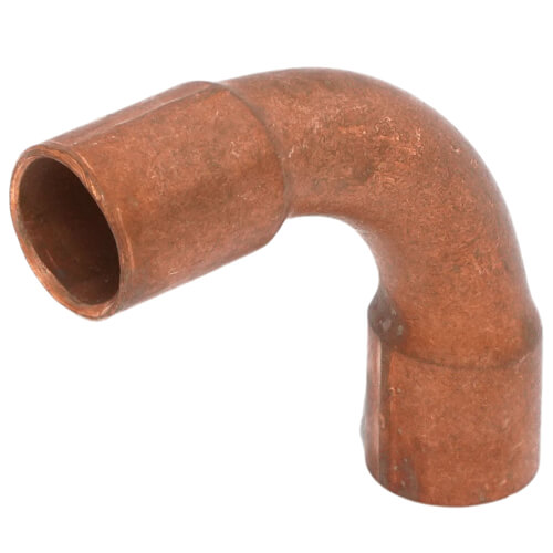 1/4" OD ACR Copper 90° Long Turn Elbow