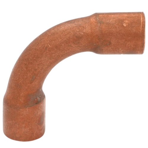 1/4" OD ACR Copper 90° Long Turn Elbow