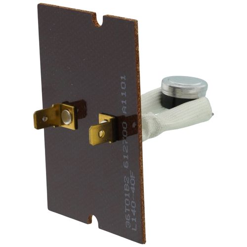 1/2" Bimetal Disc Board Mount Limit Control, Opens At 140 Degrees F, Closes At 100 Degrees F
