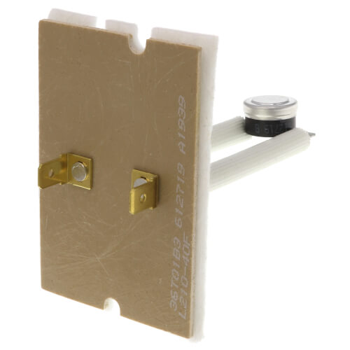 1/2" Bimetal Disc Board Mount Limit Control, Opens At 210 Degrees F, Closes At 170 Degrees F