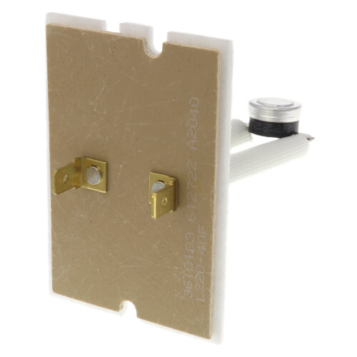 1/2" Bimetal Disc Board Mount Limit Control, Opens At 220 Degrees F, Closes At 180 Degrees F