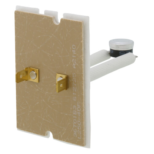 1/2" Bimetal Disc Board Mount Limit Control, Opens At 250 Degrees F, Closes At 210 Degrees F
