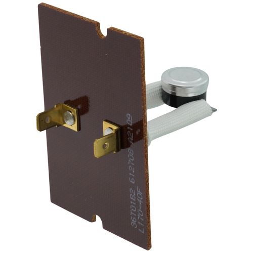 1/2" Bimetal Disc Board Mount Limit Control, Opens At 170 Degrees F, Closes At 130 Degrees F