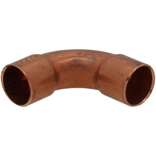 1/2" OD ACR Copper 90° Long Turn Elbow