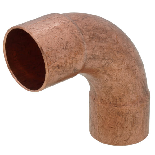 1-3/8" OD ACR Copper 90Â° Long Turn Elbow