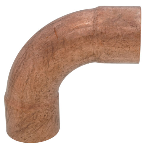 1-3/8" OD ACR Copper 90° Long Turn Elbow