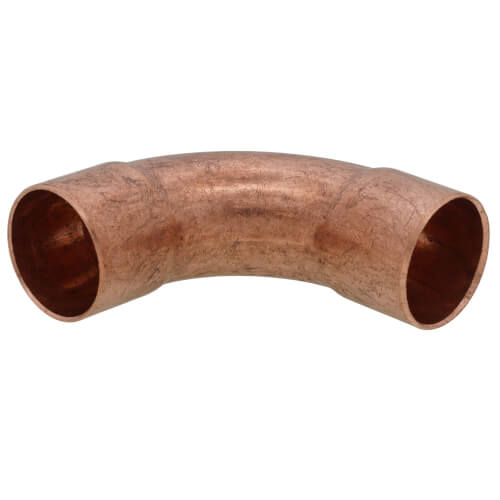 1-3/8" OD ACR Copper 90° Long Turn Elbow