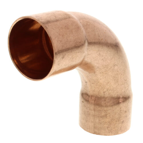 1-5/8" OD ACR Copper 90° Long Turn Elbow
