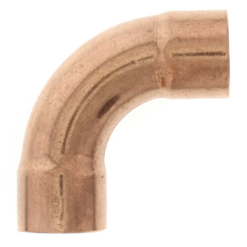 1-5/8" OD ACR Copper 90° Long Turn Elbow