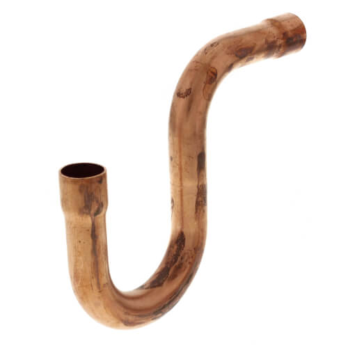 5/8" OD ACR Copper Suction Line P-Trap