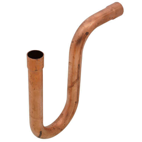 3/4" OD ACR Copper Suction Line P-Trap