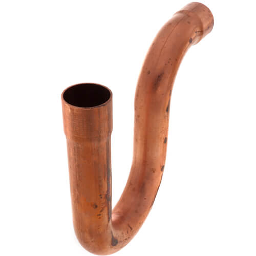1-1/8" OD ACR Copper Suction Line P-Trap