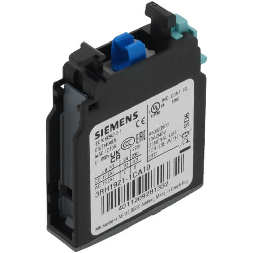 1 N/O Aux Contact
