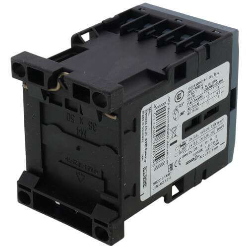 3 Pole 120V 20 Amp 1NO Auxiliary Contactor