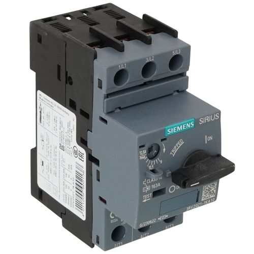 Motor Protection Circuit Breaker, 3 Poles, Thermal Overload, AC-3, Class 10 (9-12.5A, 690V)
