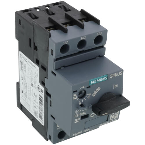 Motor Protection Circuit Breaker, 3 Poles, Thermal Overload, AC-3, Class 10 (10-16A, 690V)