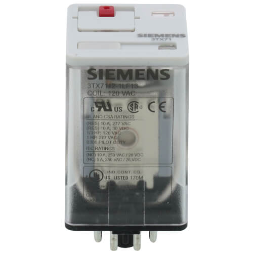 120V DPDT 8 Pin Socket Relay (16A)