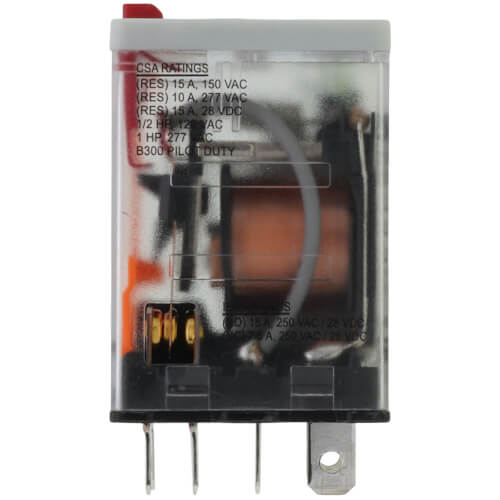 120V DPDT 8 Pin Miniature Socket Relay (15A)