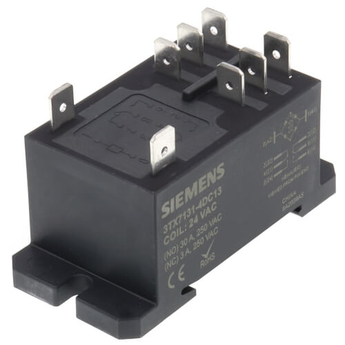 24V DPDT Panel Mount Relay (30A)