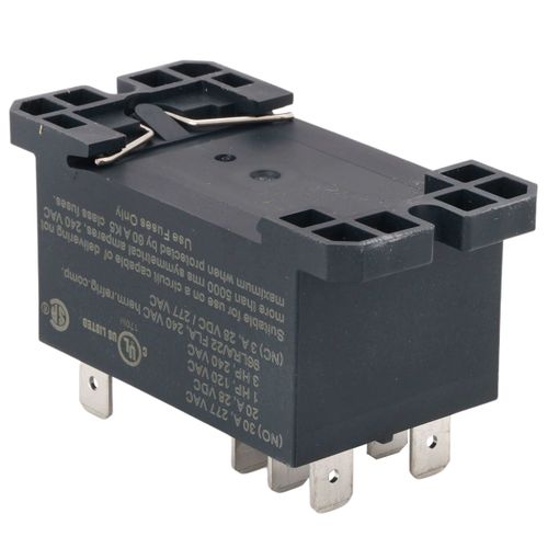 120V DPDT Panel Mount Relay (30A)