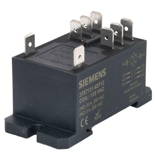 120V DPDT Panel Mount Relay (30A)