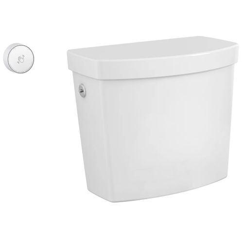 Cadet Touchless 1.28 gpf Single Flush Toilet Tank Only (White)