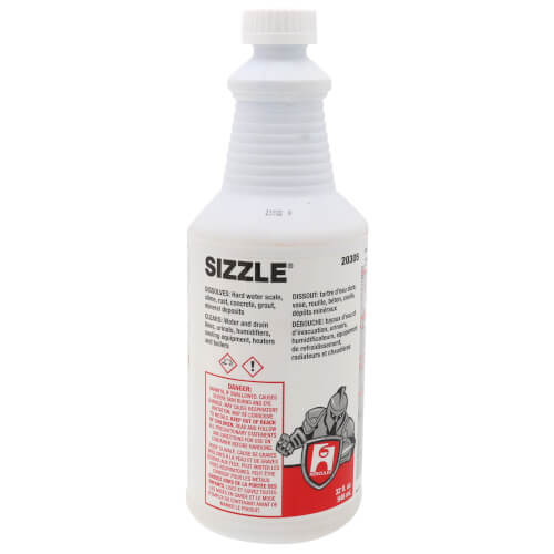 1 Quart - Sizzle Drain & Waste System Cleaner