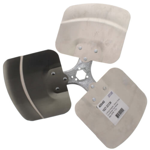 16" 3 Wing CCW Heavy Duty Condenser Fan Blade (27Â°)