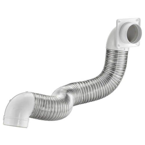 4" x 8 Ft. Flexible Aluminum Semi-Rigid Quick Fit Vent Kit
