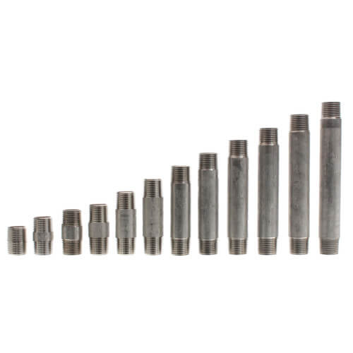 1/2" Stainless Steel Nipple Set (Close to 6" Length)