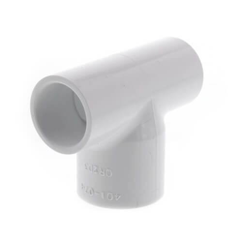 1/2" x 1/2" x 3/4" PVC Sch. 40 Reducing Tee