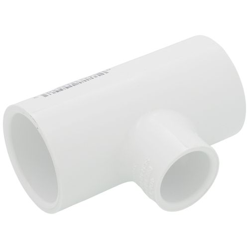 1" x 1" x 1/2" PVC Sch. 40 Reducing Tee