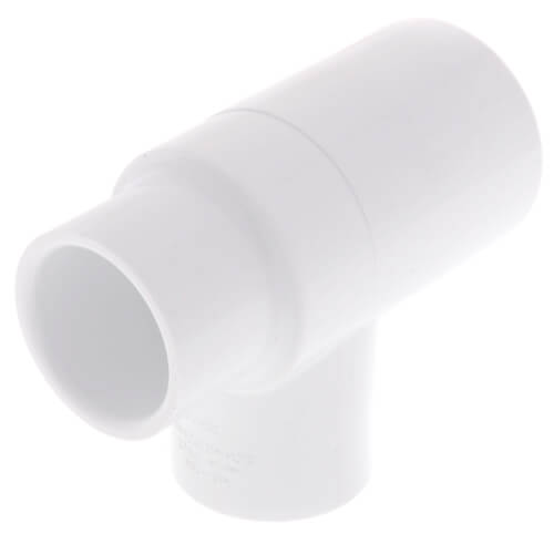 1-1/4" x 1" x 1" PVC Sch. 40 Reducing Tee