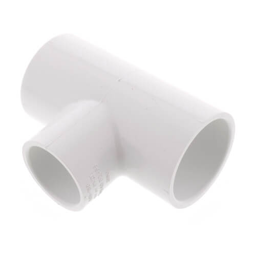 1-1/4" x 1-1/4" x 1" PVC Sch. 40 Reducing Tee