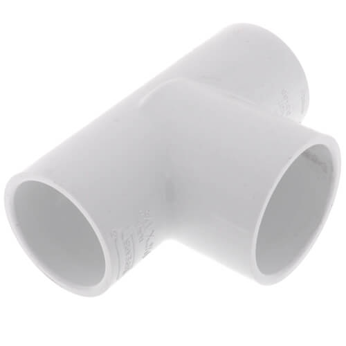 1-1/4" x 1-1/4" x 1-1/2" PVC Sch. 40 Reducing Tee