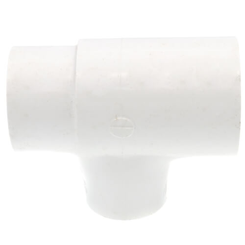 1-1/2" x 1-1/4" x 1" PVC Sch. 40 Reducing Tee