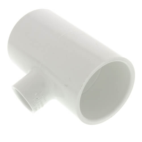 1-1/2" x 1-1/2" x 1/2" PVC Sch. 40 Reducing Tee