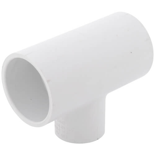 1-1/2" x 1-1/2" x 1" PVC Sch. 40 Reducing Tee