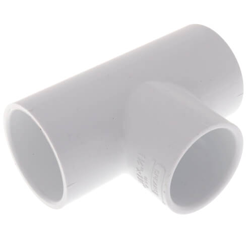 1-1/2" x 1-1/2" x 1-1/4" PVC Sch. 40 Reducing Tee
