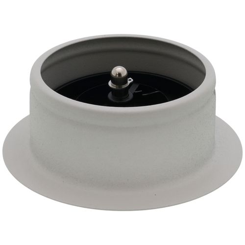 Color-Coordinated Metal Disposal Flange (Soft White)
