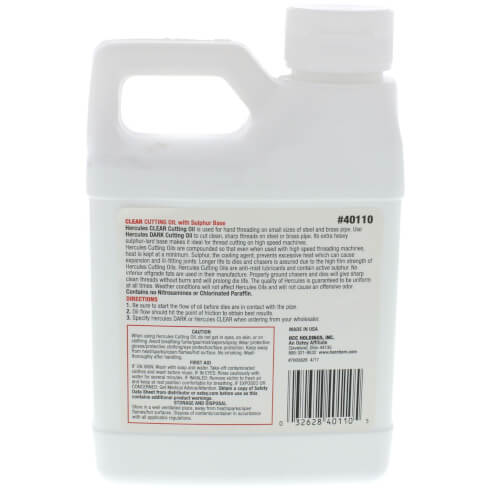 Clear Cutting Oil - 1 pt.