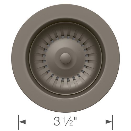Color-Coordinated Metal Disposal Flange (Volcano Gray)