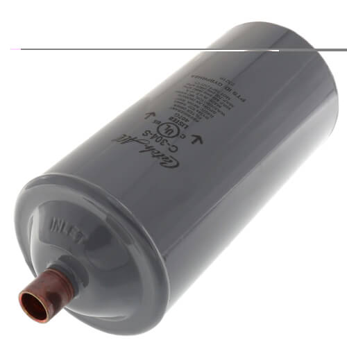C-304-S 1/2" ODF Solder Liquid Line Filter Drier 2 to 10 Ton (30 Cubic Inches) 2 C-304-S 1/2" ODF Solder Liquid Line Filter Drier 2 to 10 Ton (30 Cubic Inches)