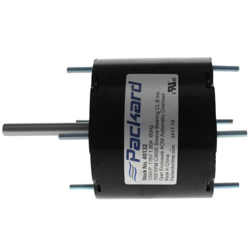 3.3" Shaded Pole Motor (1/20 HP, 115V, 1550 RPM) 2 3.3" Shaded Pole Motor (1/20 HP, 115V, 1550 RPM)