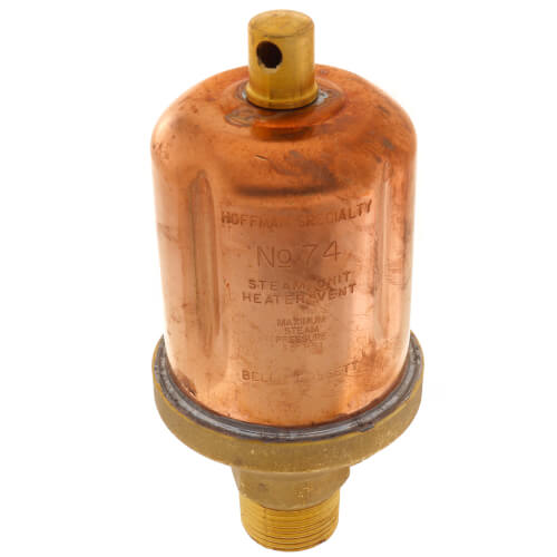 74, 1/2" x 3/4" Straight Steam Unit Heater Air Valve