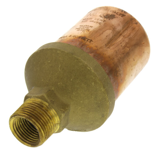 75, 1/2" x 3/4" Straight Steam Main Air Valve