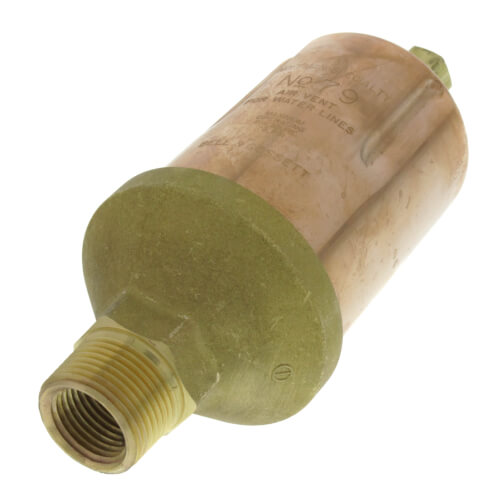 79, 1/2" x 3/4" Straight Water Main Vent Valve