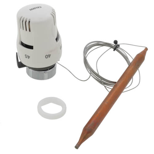 Thermostatic Control Head with Contact Probe, 68-122 F