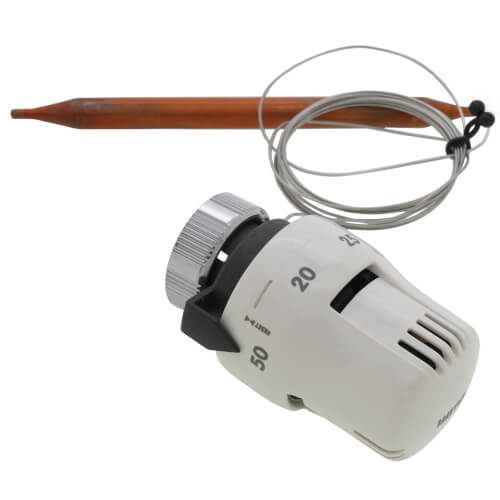 Thermostatic Control Head with Contact Probe, 68-122 F
