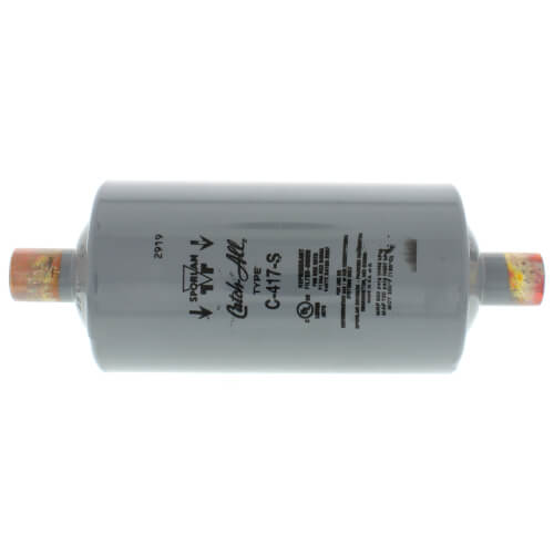 C-417-S 7/8" ODF Solder Liquid Line Filter Drier 5 to 15 Ton (41 Cubic Inches)